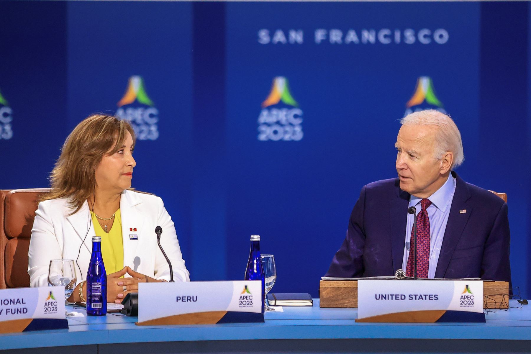 Peru Receives 2024 APEC Presidency Nov 2023 Pacific Basin Economic   Handover Image USA To Peru APEC 2023 