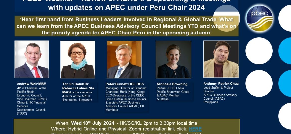 PBEC ABAC-APEC Briefing 2024