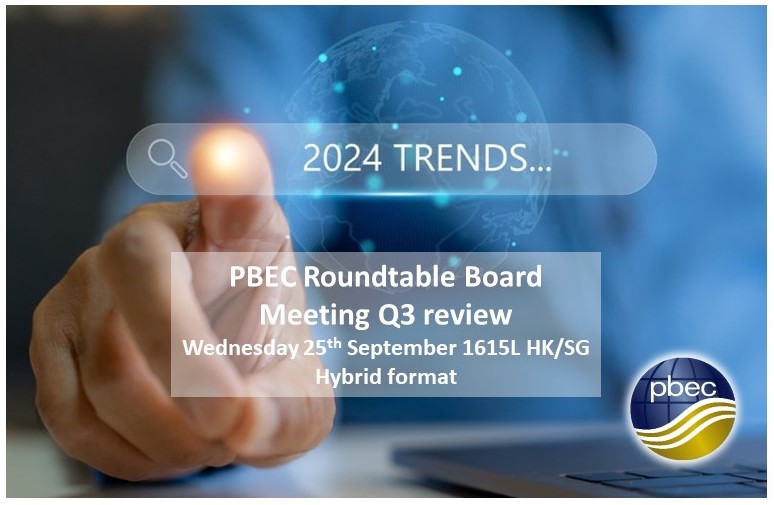 PBEC Board Meeting Q3 Briefing – Register to join