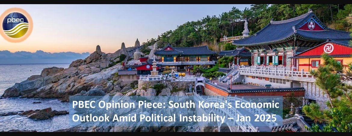 Banner image for opinion piece PBEC on Korea 2025